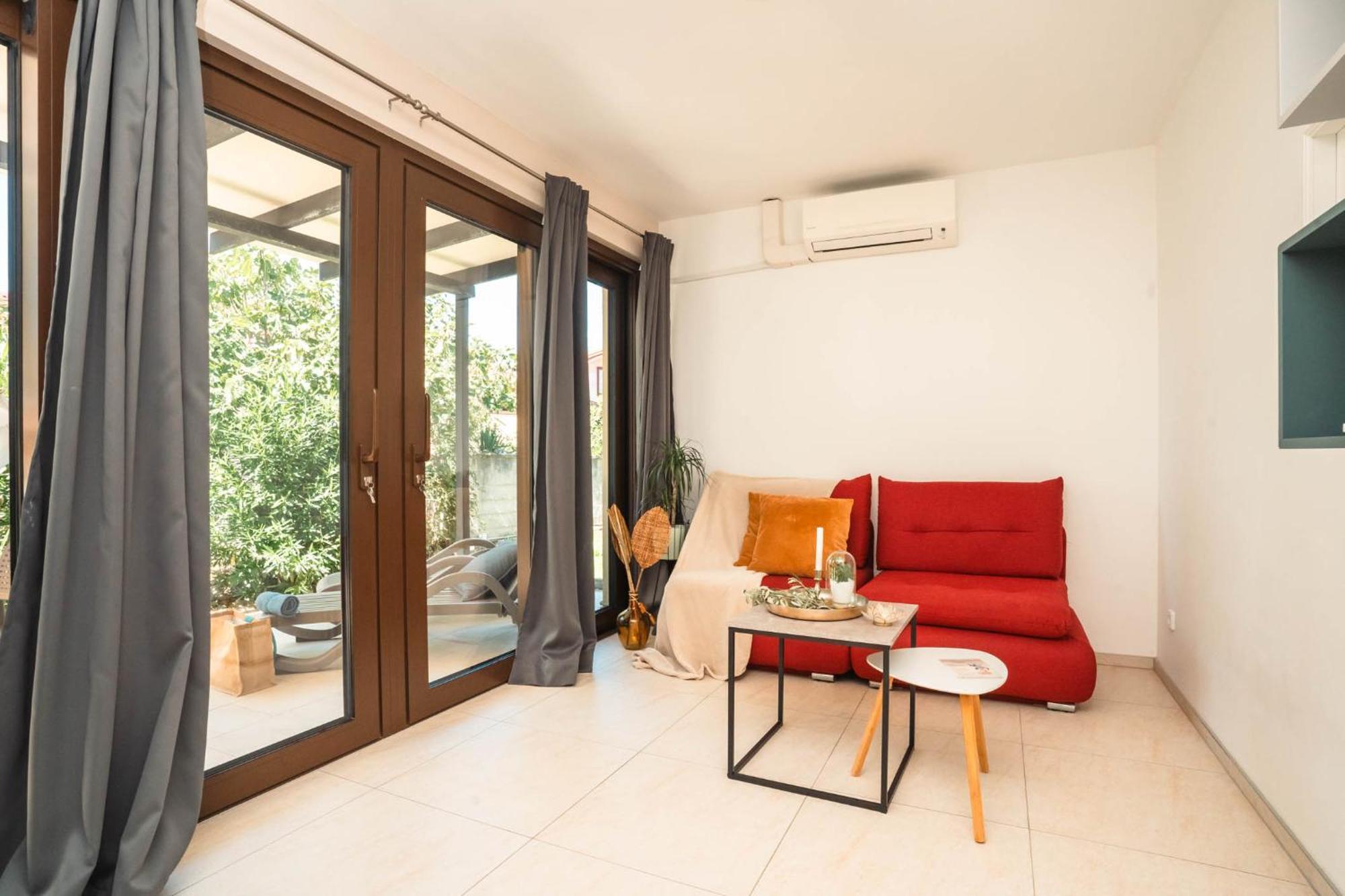 Vsg - Relaxing Apartments, 200m From The Sea, With Pool, Sauna & Jacuzzi Apartman Klimno